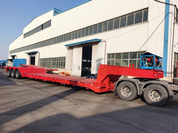 低平板运输半挂车厂家